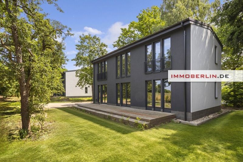 IMMOBERLIN.DE - Ersteinzug in Traumlage! Feines Einfamilienhaus in KfW-55-Bauweise